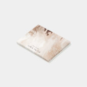 Post-it® Elégant Or Parties scintillant Agate Marbre Textur (Incliné)