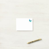 Post-it® Élégant papillon (Sur un bureau)