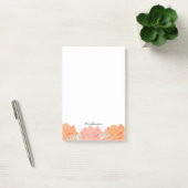 Post-it® Élégant Pastel Peonies motif floral (Bureau)