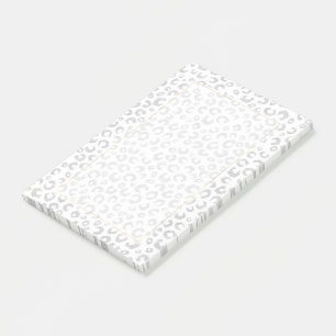 Post-it® Elégant Poster de animal léopard Parties scintil