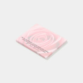 Post-it® Élégant Rose inspirant Abraham Lincoln (Incliné)