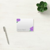 Post-it® Élégant Roseaux Violets Féminins (Bureau)