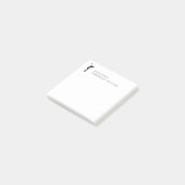 Post-it® Élégant Simple Golf Player Papier à lettres person (Incliné)