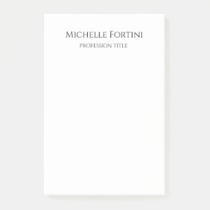 Post-it® Élégant Simple Minimaliste