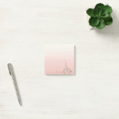 Post-it® Elégant Stylish Girly, Oiseaux En Amour (Bureau)