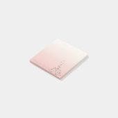Post-it® Elégant Stylish Girly, Oiseaux En Amour (Incliné)