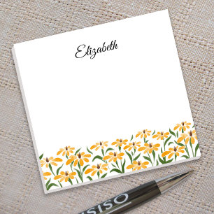 Post-it® Élégante aquarelle de Rudbeckia doré florale