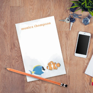 Post-it® Elégante aquarelle moderne Poisson tropical simple