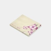 Post-it® Élégante Chic Féminin , Fleurs (Incliné)