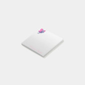 Post-it® Élégante Fille élégante, Abeille de dessin (Incliné)