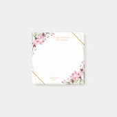 Post-it® Elégante Fleur de cerisier 21e fête d'anniversaire (Devant)