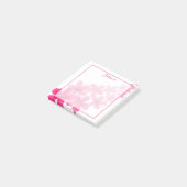 Post-it® Élégante floraison rose (Incliné)