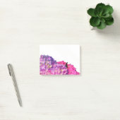 Post-it® Elégante florales violettes roses hydrangées (Bureau)