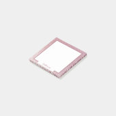 Post-it® Élégante Lavande rose chaud brillant métallique (Incliné)