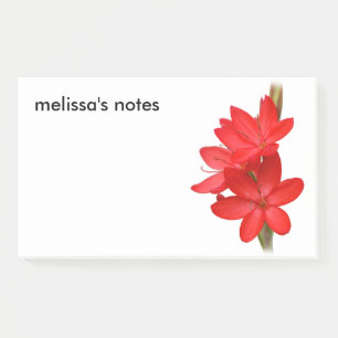 Post-it® Elégante Lily / Hesperantha Coccinea