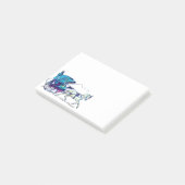 Post-it® Élégante maison de cheval Carriage (Incliné)