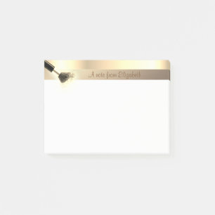 Post-it® Élégante Moderne Féminine, Pinceau de Maquillage -