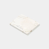 Post-it® Elégante Parties scintillant Abstraite Aquarelle d (Incliné)