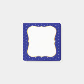 Post-it® Élégantes étoiles sur Royal Blue (Devant)