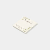 Post-it® Élégantes notes adhésives botaniques chrétiennes (Incliné)