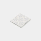 Post-it® Élégantes notes adhésives vintage damassées (Incliné)