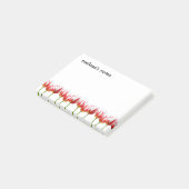 Post-it® Élégantes tulipes à feuilles d'érable (Incliné)