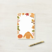 Post-it® Éléments Automne (Sur un bureau)