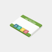 Post-it® Éléments de tableau périodique Enseignant de l'ort (Incliné)