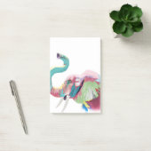Post-it® Eléphant coloré cool tendance (Bureau)