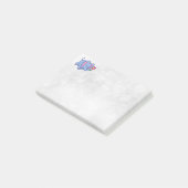 Post-it® Éléphant de dessin animé mignon (Incliné)