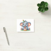 Post-it® Éléphant Mignon 11ème Anniversaire (Bureau)