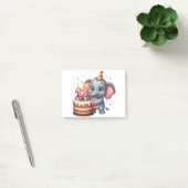 Post-it® Éléphant mignon 12e anniversaire (Bureau)