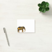 Post-it® Éléphant paisley jaune (Bureau)