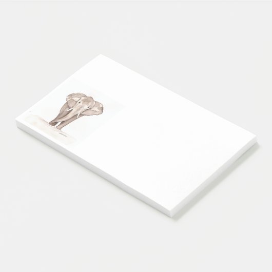 Post-it® elephant post it notes (Incliné)