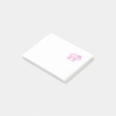 Post-it® Éléphant rose (Incliné)