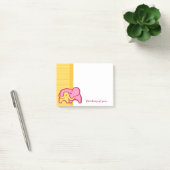 Post-it® Elephant serrer la pensée de vous poster il note (Bureau)