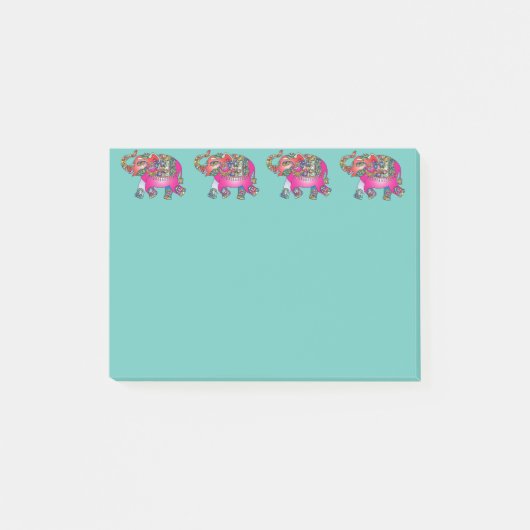 Post-it® Eléphants chanceux (Devant)