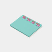 Post-it® Eléphants chanceux (Incliné)