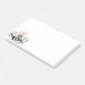 Post-it® Elephants couple amour (Incliné)