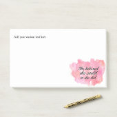 Post-it® Elle a cru qu'elle pourrait ainsi elle a fait - (Sur un bureau)