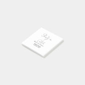 Post-it® Elle est une bouteille de champagne de week-end d' (Incliné)