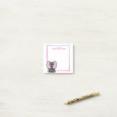 Post-it® Ellie Phant Frame (Sur un bureau)