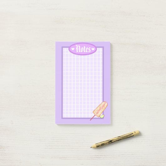 Post-it® Elote Mexicaine style rue Corn On the Cob (Sur un bureau)