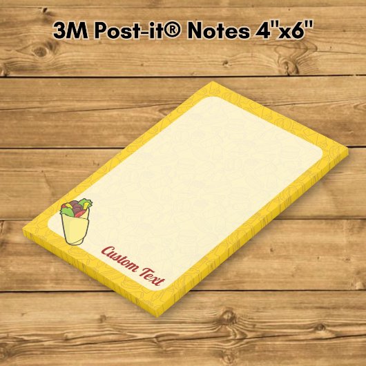 Post-it® Emballage de sandwich tortilla