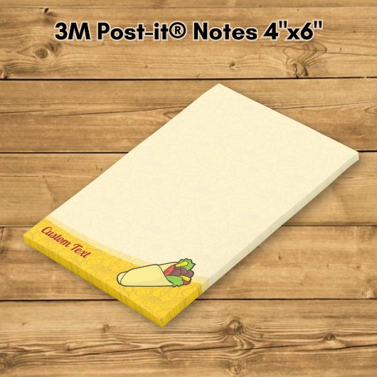 Post-it® Emballage de sandwich tortilla