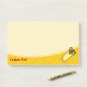 Post-it® Emballage sandwich Tortilla (Sur un bureau)