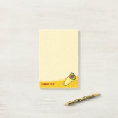 Post-it® Emballage sandwich Tortilla (Sur un bureau)