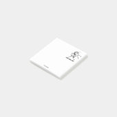 Post-it® Emblème d'élevage de l'Unicorne héraldique (Incliné)