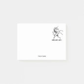 Post-it® Emblème d'élevage de l'Unicorne héraldique (Devant)