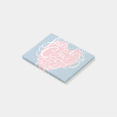 Post-it® Embrassez-toujours moi bonne nuit (Incliné)